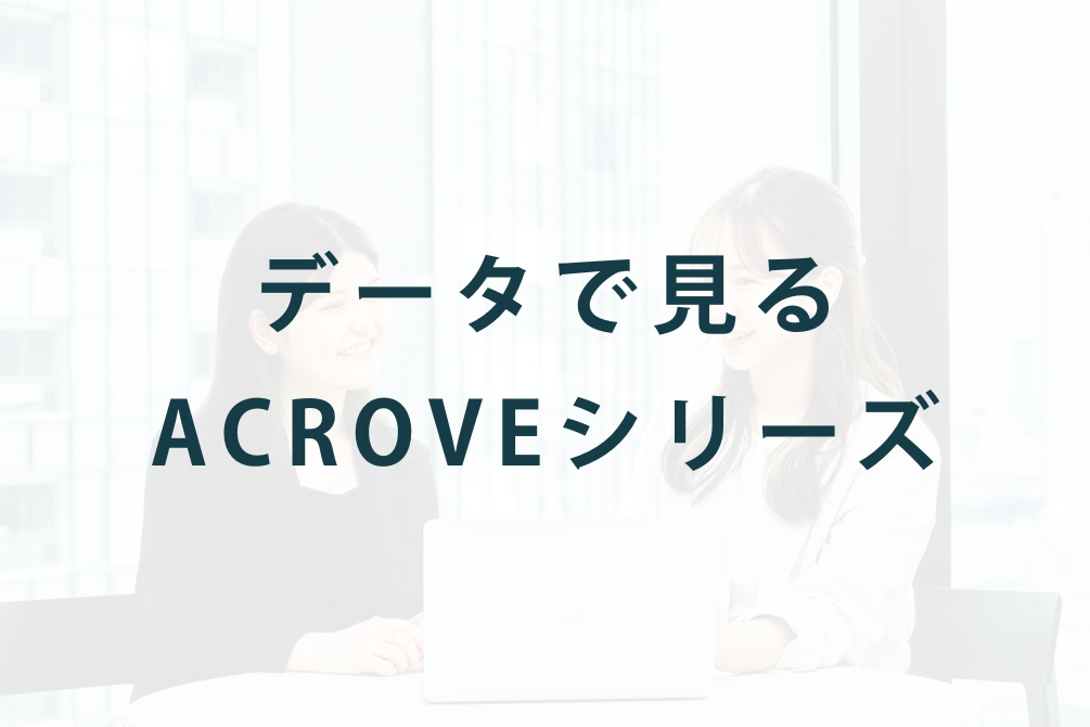 データで見るACROVEシリーズ